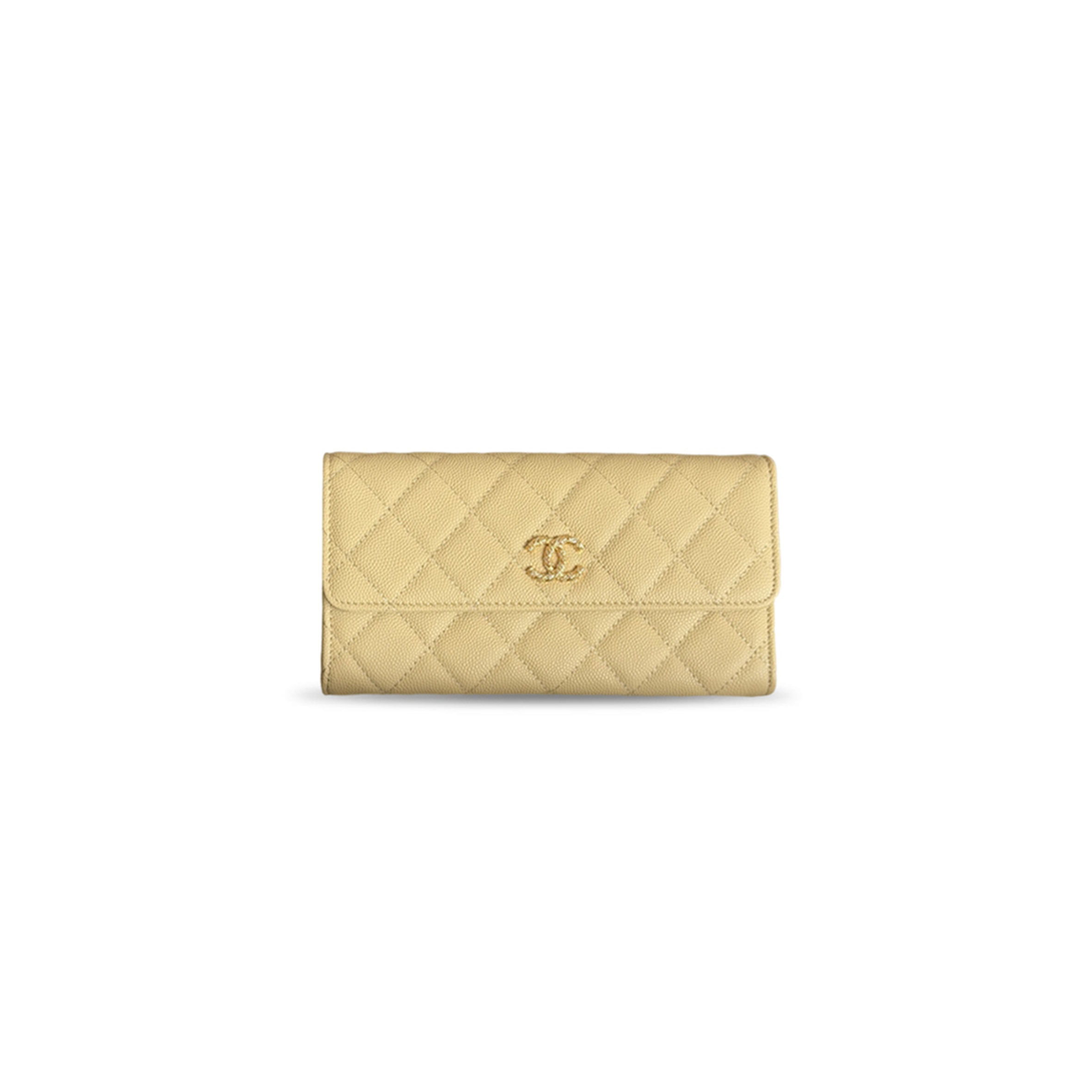 CHANEL CLASSIC WALLET CAVIAR AP5076 (19*10*3cm)